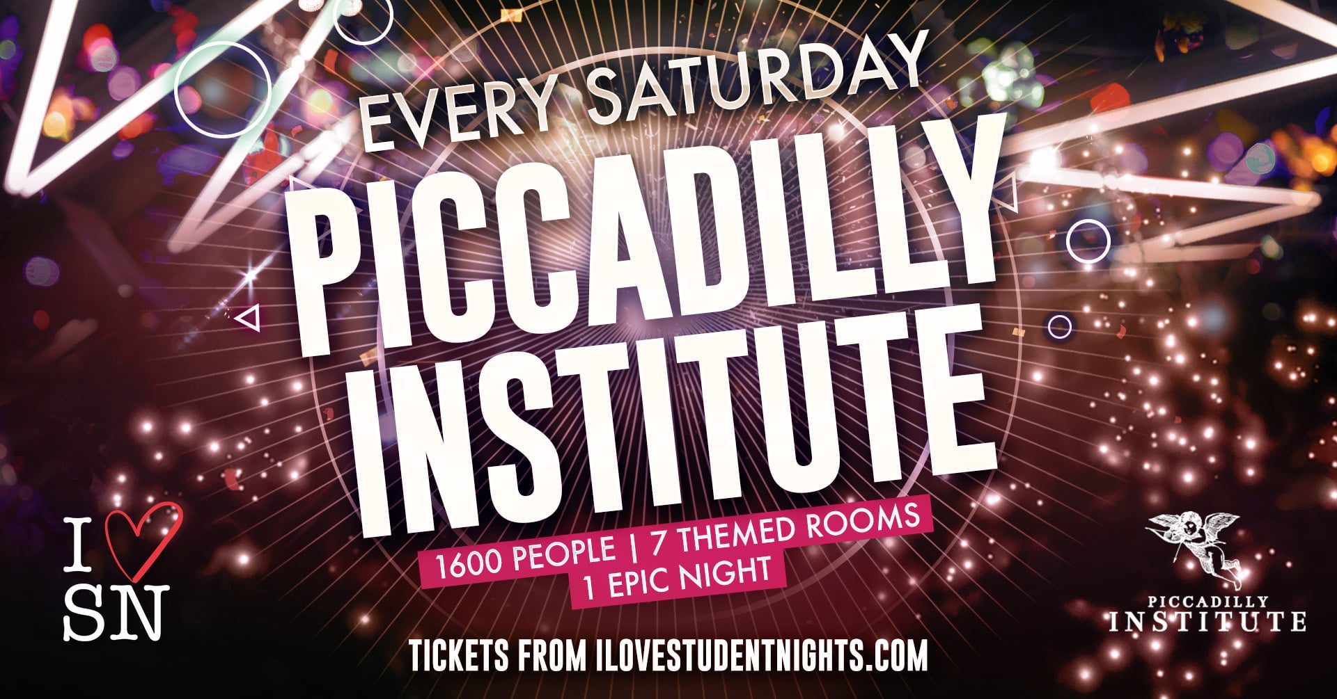 Piccadilly Institute every Saturday