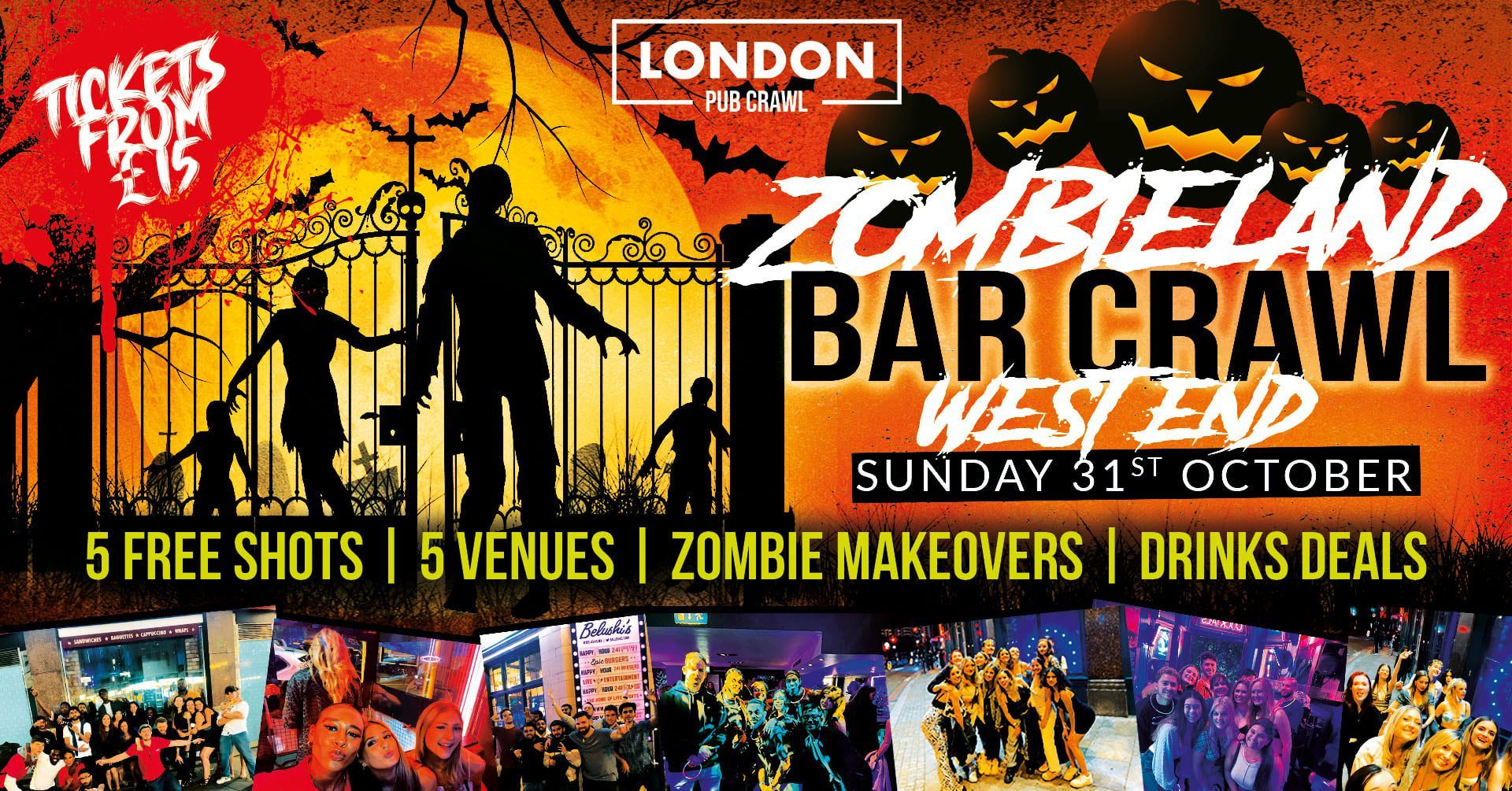 West End Halloween Bar Crawl